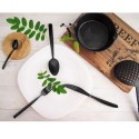 Söögiriistade komplekt 6 inimesele, must, 24 osa | FreshDesign.ee