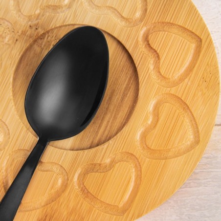 Söögiriistade komplekt 6 inimesele, must, 24 osa | FreshDesign.ee