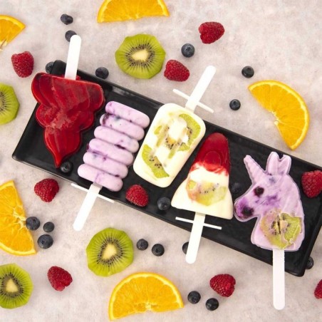 Jäätisevorm silikoon, ükssarvik | FreshDesign.ee