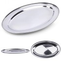 Ovaalne terasest serveerimisalus 34x21,5 cm | FreshDesign.ee