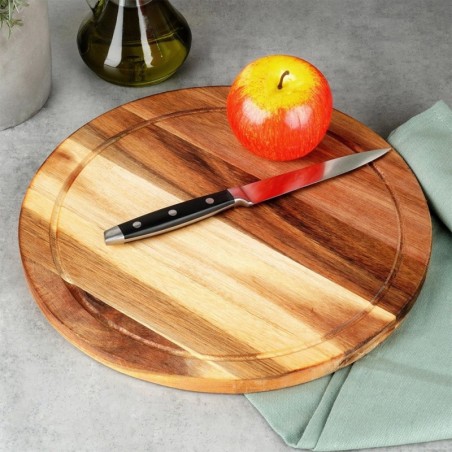 Puidust lõikelaud serveerimisalus 30 cm