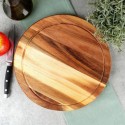 Puidust lõikelaud serveerimisalus 30 cm | FreshDesign.ee