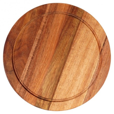Puidust lõikelaud serveerimisalus 25 cm | FreshDesign.ee