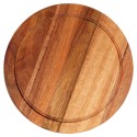 Puidust lõikelaud serveerimisalus 25 cm | FreshDesign.ee