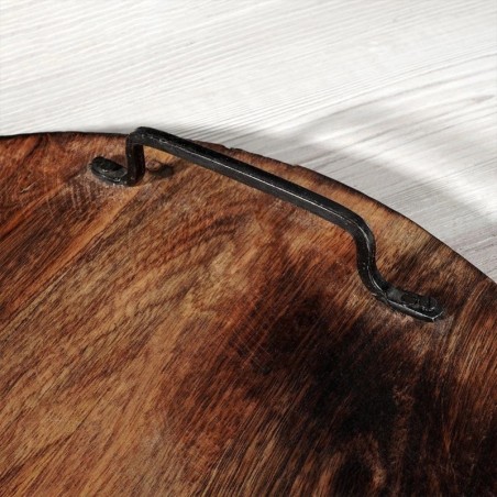 Puidust sangadega serveerimisalus, 39 cm | FreshDesign.ee