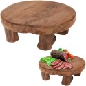 Puidust serveerimisalus jalgadel, 20 cm | FreshDesign.ee