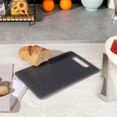 Lõikelaud 37x24 cm, plastik, hall