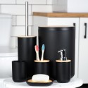 Vannitoa tarvikute komplekt, must | FreshDesign.ee