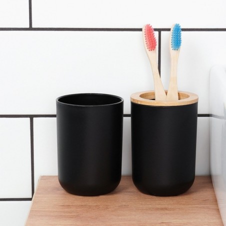 Vannitoa tarvikute komplekt, must | FreshDesign.ee