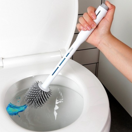 WC-hari hoidjas vedelikudosaatoriga, valge | FreshDesign.ee