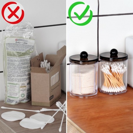 Vatitikkude ja vatipatjade hoidja komplekt | FreshDesign.ee