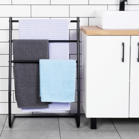 Rätikuhoidja, metall must | FreshDesign.ee