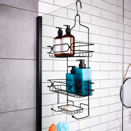 Dušši vannitoariiul, metall, must