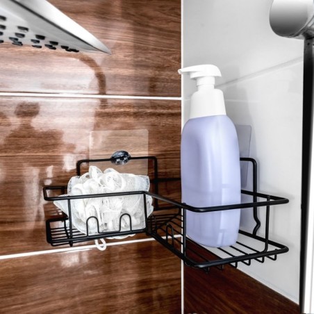 Dušši nurgariiul must metall | FreshDesign.ee