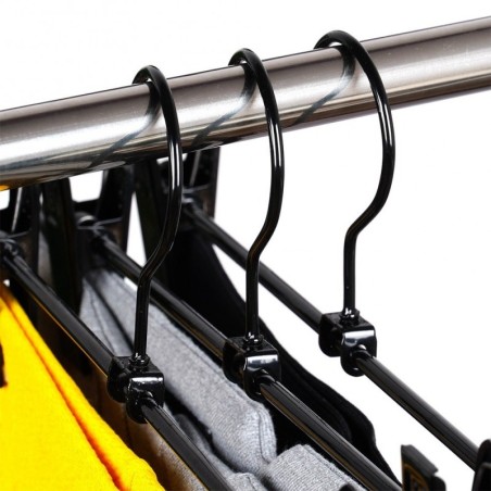 Riidepuu pükstele seelikutele, must, 3 tk | FreshDesign.ee