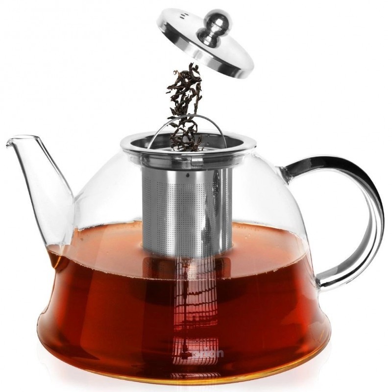 Kuumuskindlast klaasist teekann koos teetõ... | FreshDesign.ee