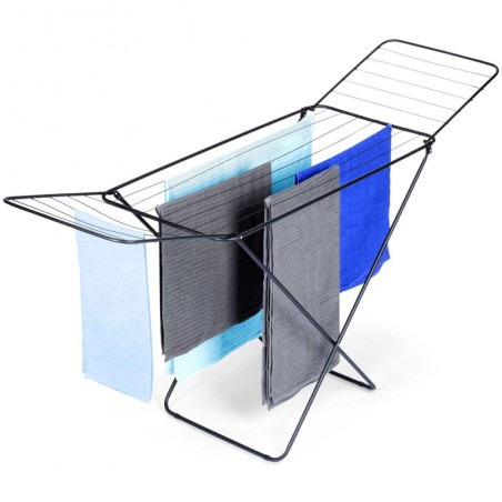 Kokkupandav riidekuivatusrest 181 cm, must | FreshDesign.ee