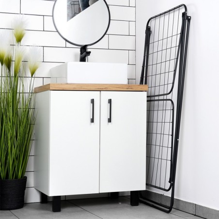 Kokkupandav riidekuivatusrest 181 cm, must | FreshDesign.ee