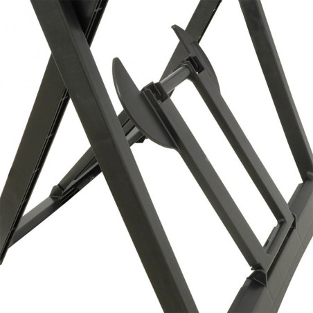 Riidekuivatusrest kokkupandav XXL 208 cm, must | FreshDesign.ee