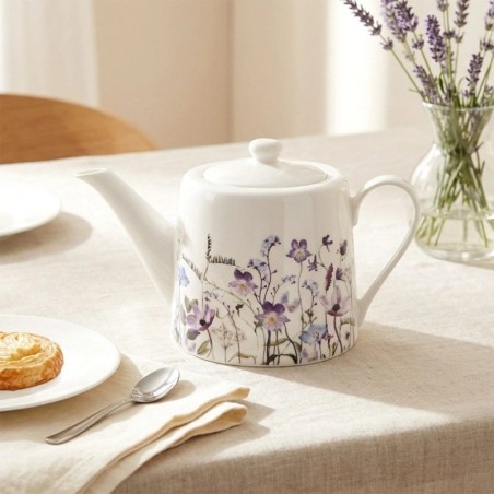 LOUKA portselanist lilledega kohvi- ja teekann 1 liitrit