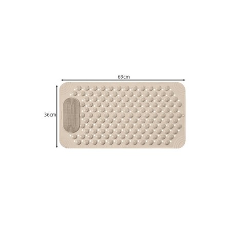 Libisemisvastane massaažiga vannitoamatt