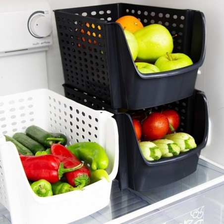 Köögiviljade hoiukast, must | FreshDesign.ee