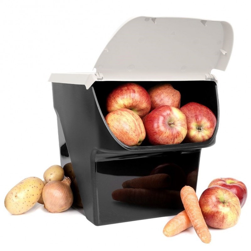 Köögiviljade hoiunõu 13 liitrit, valge | FreshDesign.ee