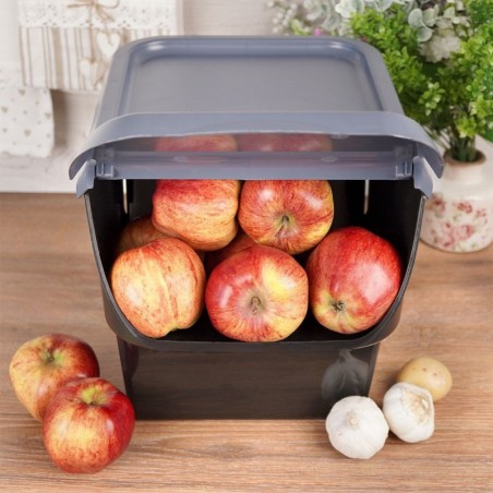 Köögiviljade hoiunõu 13 liitrit, antratsiit | FreshDesign.ee