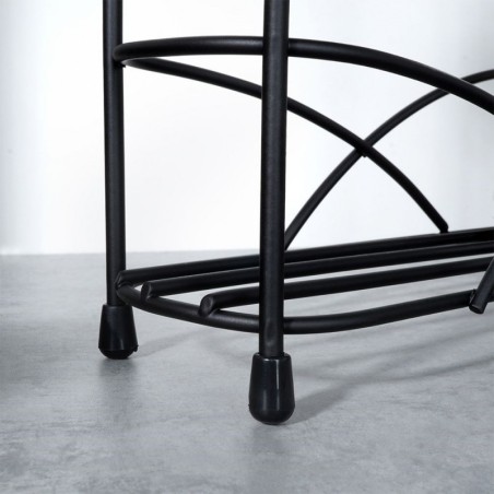 Maitseainete riiul, must, metall, 33.5x6.5... | FreshDesign.ee