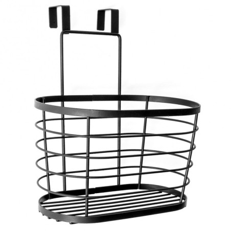 Must metall korv uksele 26.5x23.5x30.5 cm | FreshDesign.ee