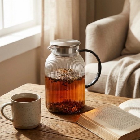 Kaanega klaaskann 1, 5 liitrit | FreshDesign.ee