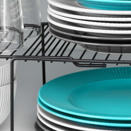 Metallist köögiriiul 34.5-48 cm, must | FreshDesign.ee