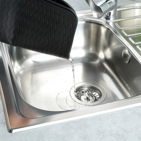 Silikoon kuivatusmatt, must, 40x30 cm | FreshDesign.ee