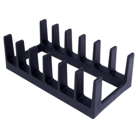 Kaante või nõuderest organisaator must 28x15x9 cm