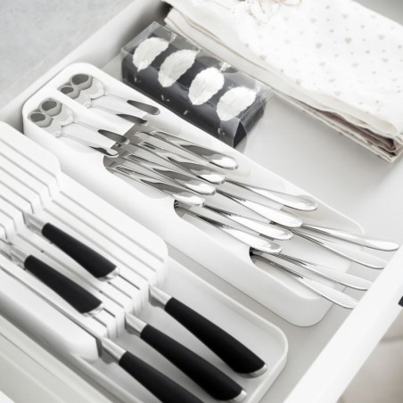 Söögiriistade sahtlisisu, 39x11.5 cm, valge