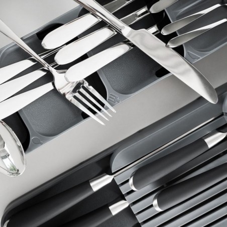 Söögiriistade sahtlisisu, 39x11.5 cm, hall | FreshDesign.ee