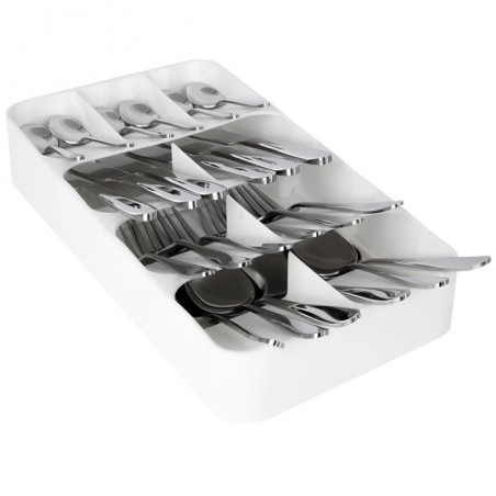 Söögiriistade sahtlisisu, 39x17 cm, valge | FreshDesign.ee