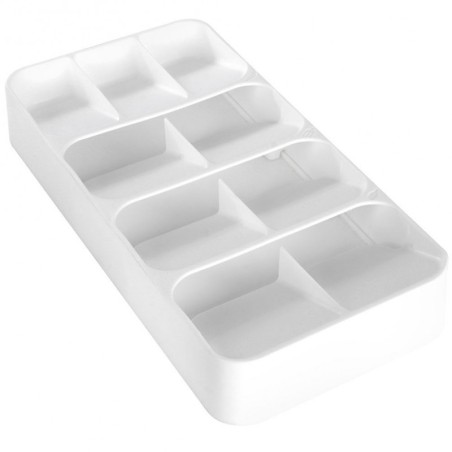 Söögiriistade sahtlisisu, 39x17 cm, valge | FreshDesign.ee