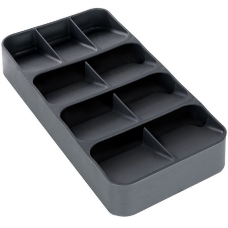 Söögiriistade sahtlisisu, 39x17 cm, hall | FreshDesign.ee