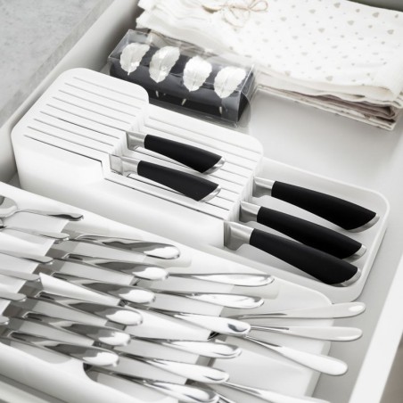 Nugade hoidja sahtlisse 39x14.5x7.5 cm, valge | FreshDesign.ee