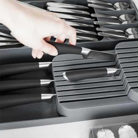 Nugade hoidja sahtlisse 39x14.5x7.5 cm, hall | FreshDesign.ee