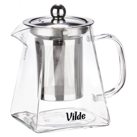 Kuumuskindlast klaasist teekann koos teetõ... | FreshDesign.ee