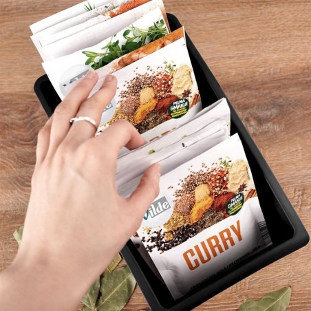 Maitseainete alus, must, 25x15x9 cm | FreshDesign.ee