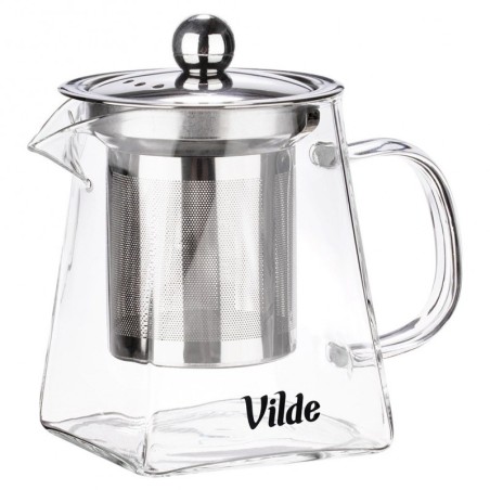 Kuumuskindlast klaasist teekann koos teetõ... | FreshDesign.ee