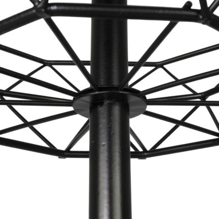 Kahe tasandiline puuviljakorv, metall, must | FreshDesign.ee