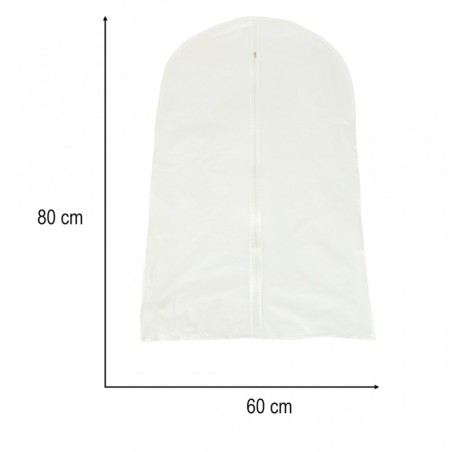 Läbipaistev kaitsekott riietele 60 x 80 cm