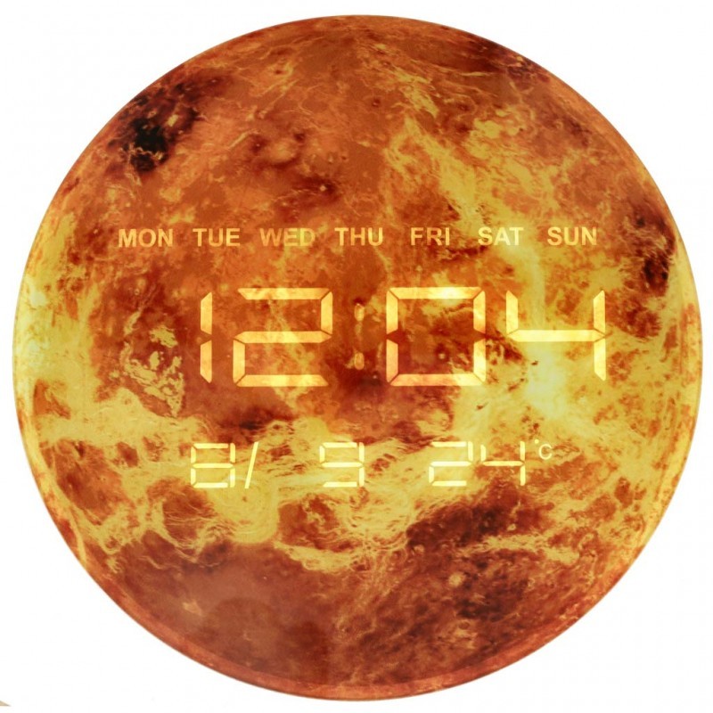 Seinakell mars LED-ekraaniga 32 cm | FreshDesign.ee