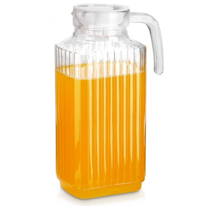 Kitsas kaanega klaaskann külmkapile 1, 8 liitrit | FreshDesign.ee