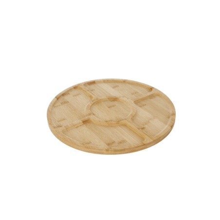 Bambus keerlev serveerimisalus kandik