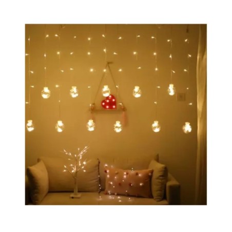 108LED USB valgus kardin - warm white | FreshDesign.ee